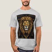 Celestial Lion T-Shirt – PremiuMen's Basic T-Shirt (Vorderseite)