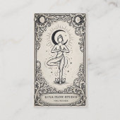 Celestial Lotus Yoga Instructor  Visitenkarte (Vorderseite)