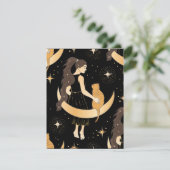 Celestial Magic Dankeskarte (Stehend Vorderseite)