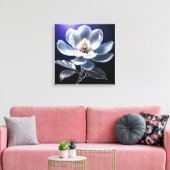 Celestial Magnolia Leinwanddruck (Insitu (Wohnzimmer))