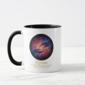 Celestial Mama Hands Galaxy Universe Tasse (Links)