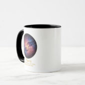 Celestial Mama Hands Galaxy Universe Tasse (Vorderseite Links)