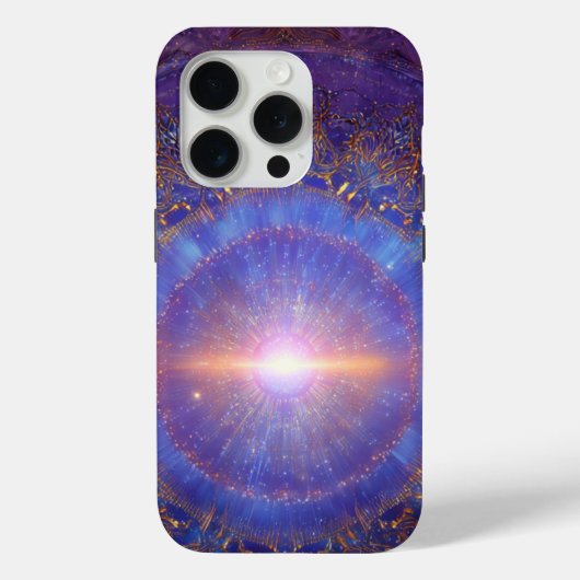 Celestial Mandala Art – Solar Gate Case-Mate iPhone Hülle (Rückseite)