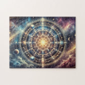 Celestial Mandala Galactic Harmonic Meditation Ges Puzzle (Horizontal)