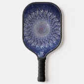 Celestial Mandala Galaxy Art Pickleball Schläger (Rückseite)