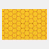 Celestial Mandala Sun Floral Geschenkpapier Set (Vorderseite 3)