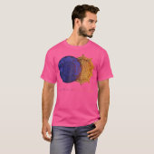 Celestial Mandala Sun und Moon Phasen kosmische As T-Shirt (Vorne ganz)