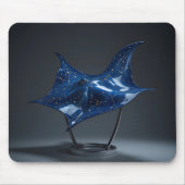Celestial Manta Skulptur Mousepad (Vorne)