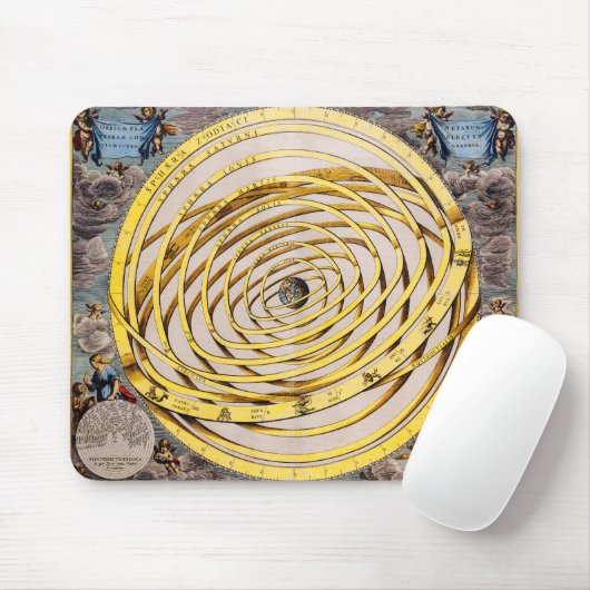 Celestial Map Andres Celarius Mousepad (Mit Mouse)