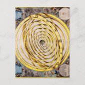 Celestial Map Andres Celarius Postcard Postkarte (Vorderseite)