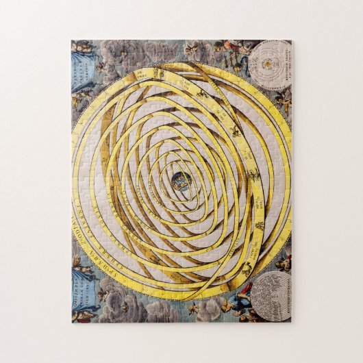 Celestial Map Andres Celarius Puzzle (Vertikal)