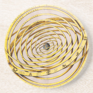 Celestial Map Andres Celarius Sandstone Untersetze Sandstein Untersetzer