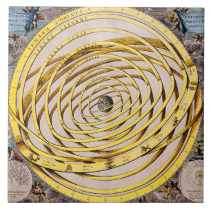 Celestial Map Andres Celarius Tile Fliese