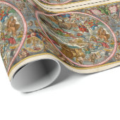 Celestial Map Antique I Geschenkpapier (Rolleneckpunkt)