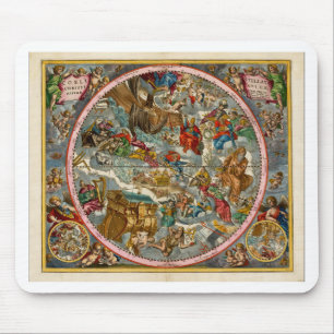 Celestial Map Antique I Mousepad