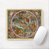 Celestial Map Antique I Mousepad (Mit Mouse)