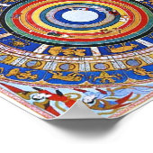Celestial Map mit Angels Poster (Ecke)