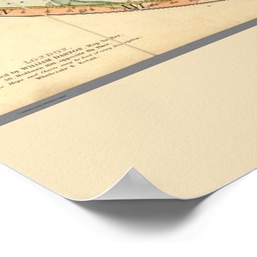 Celestial Map Of The Constellations Poster (Ecke)