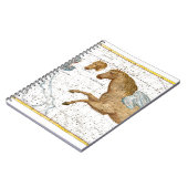 Celestial Map Pegasus Notizblock (Linke Seite)