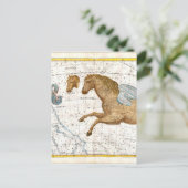 Celestial Map Pegasus Postkarte (Stehend Vorderseite)