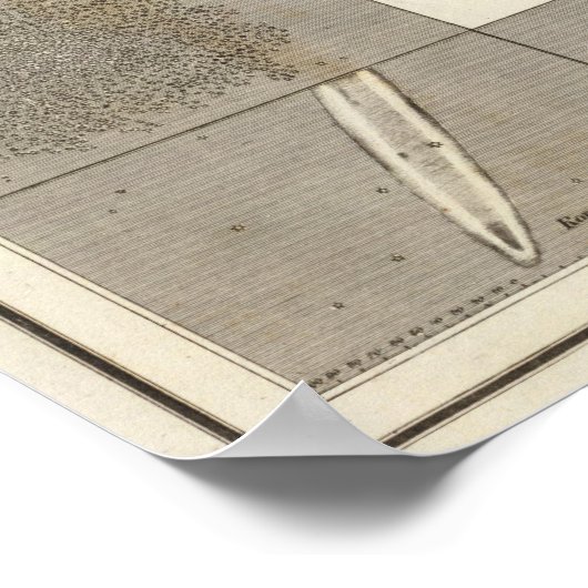 Celestial Map Poster (Ecke)