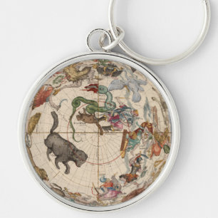Celestial Map Schlüsselkette II Schlüsselanhänger