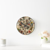 Celestial map Wall Clock Runde Wanduhr (Zuhause)