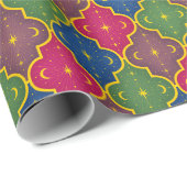 Celestial marokkanische Tile Geschenkpapier (Rolleneckpunkt)