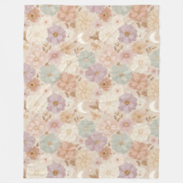 Celestial Meadow Floral  Fleecedecke