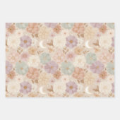 Celestial Meadow Floral Geschenkpapier Set (Vorderseite)