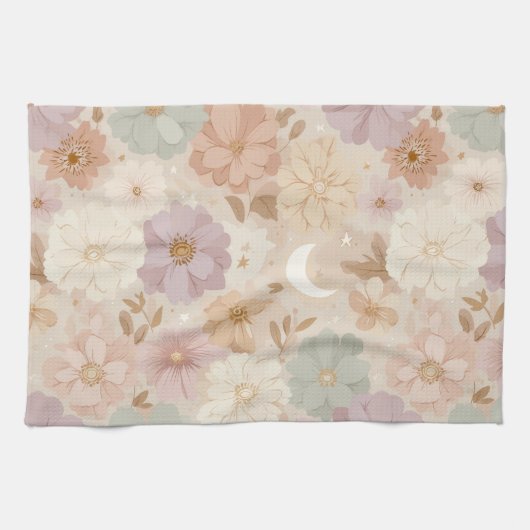 Celestial Meadow Floral  Geschirrtuch (Horizontal)