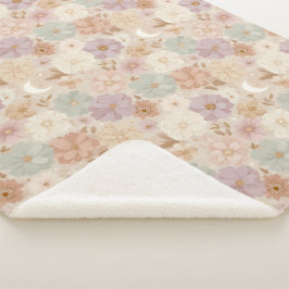 Celestial Meadow Floral Sherpadecke
