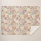 Celestial Meadow Floral  Sherpadecke (Vorderseite (Horizontal))