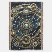 Celestial Mechanism Kosmische Kunst Decke (Vorderseite Vertikal)