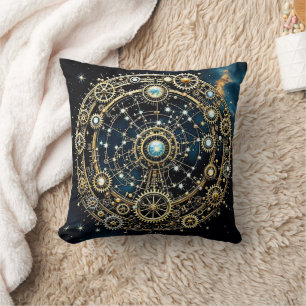Celestial Mechanism Kosmische Kunst Kissen