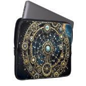 Celestial Mechanism Kosmische Kunst Laptopschutzhülle (Vorne Rechts)