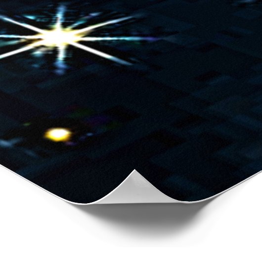 Celestial Mechanism Kosmische Kunst Poster (Ecke)