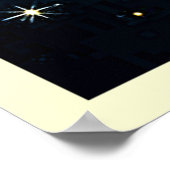 Celestial Mechanism Kosmische Kunst Poster (Ecke)