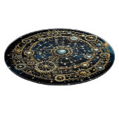 Celestial Mechanism Kosmische Kunst Schneidebrett (Ecke)