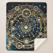 Celestial Mechanism Kosmische Kunst Sherpadecke (Vorderseite)