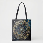 Celestial Mechanism Kosmische Kunst Tasche (Vorderseite)