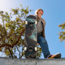 Celestial Melodies" Skateboard Deck