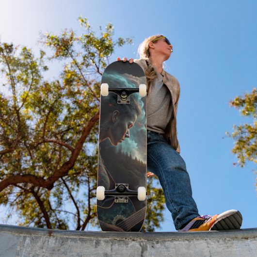 Celestial Melodies" Skateboard Deck (Außenbereich 1)