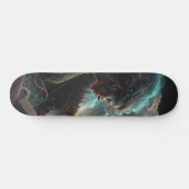 Celestial Melodies" Skateboard Deck (Horizontal)