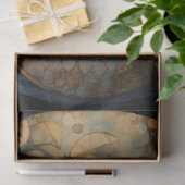 Celestial Mermaid Neutral Coastal Art Decoupage Seidenpapier (Geschenk)