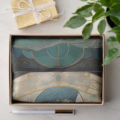 Celestial Mermaid Neutral Retro Deko Art Decoupage Seidenpapier (Geschenk)