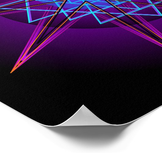 Celestial Might Poster (Ecke)