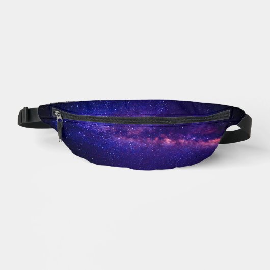 Celestial Milky Way Galaxy Stargazing Bauchtasche (Vorderseite)