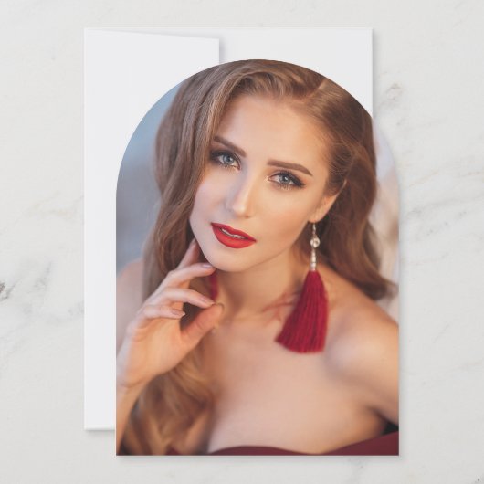 Celestial Mocha Gold Sun Moon Stars 30. Einladung (Rückseite)