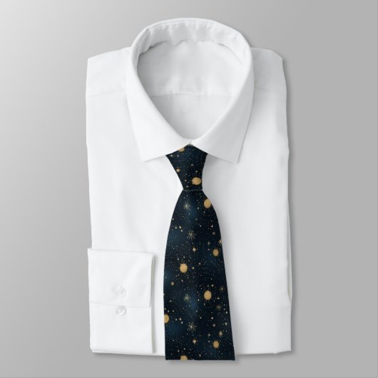 Celestial Monogram Necktie Krawatte (Gebunden)